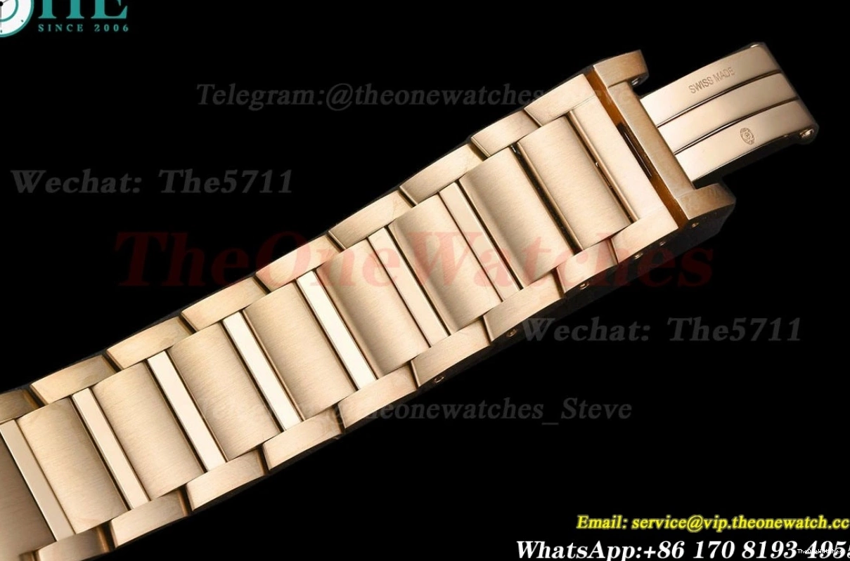 RG Silver Dial Quartz RG 8848F Tank 27mm Française 0418